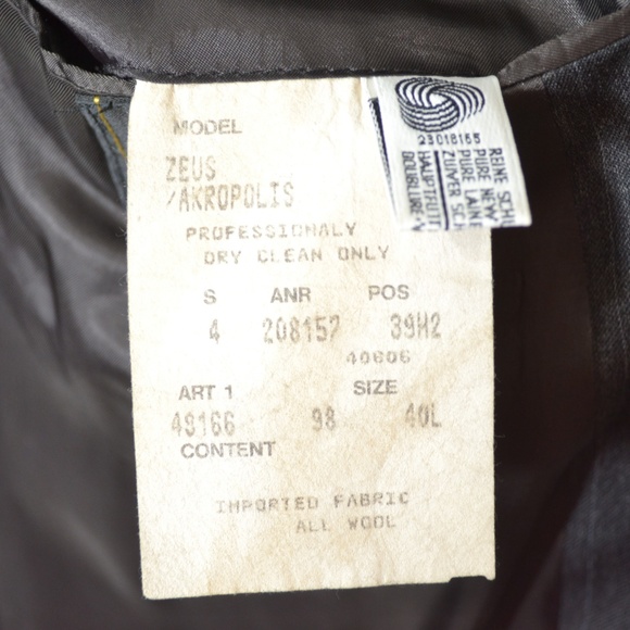 Hugo Boss 40L Sport Coat Blazer Suit Jacket - Picture 6 of 8